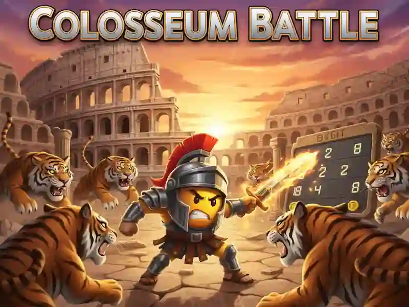 Permainan Pertempuran Colosseum secara online