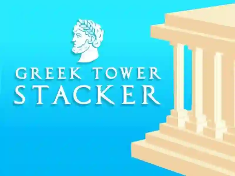 Permainan Stacker Menara Yunani secara online Permainan Stacker Menara Yunani secara online