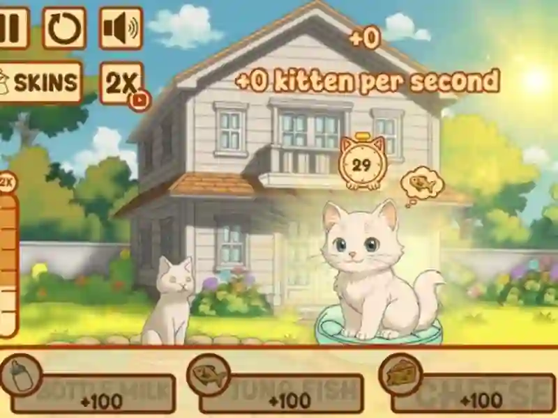 Permainan Klik Kitty Menganggur secara online