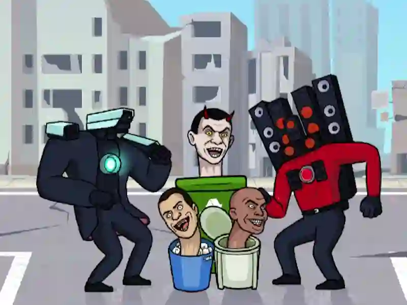 Permainan Mod Evolusi Toilet Skibidi secara online Permainan Mod Evolusi Toilet Skibidi secara online