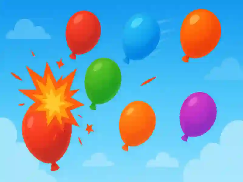 Permainan Kegilaan pop balon secara online Permainan Kegilaan pop balon secara online