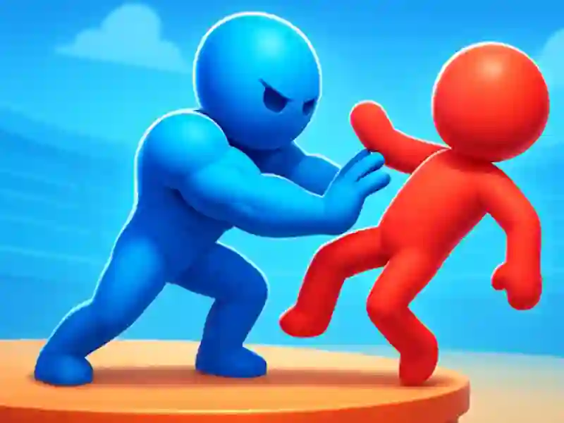 Permainan Stickman Army Pusher secara online