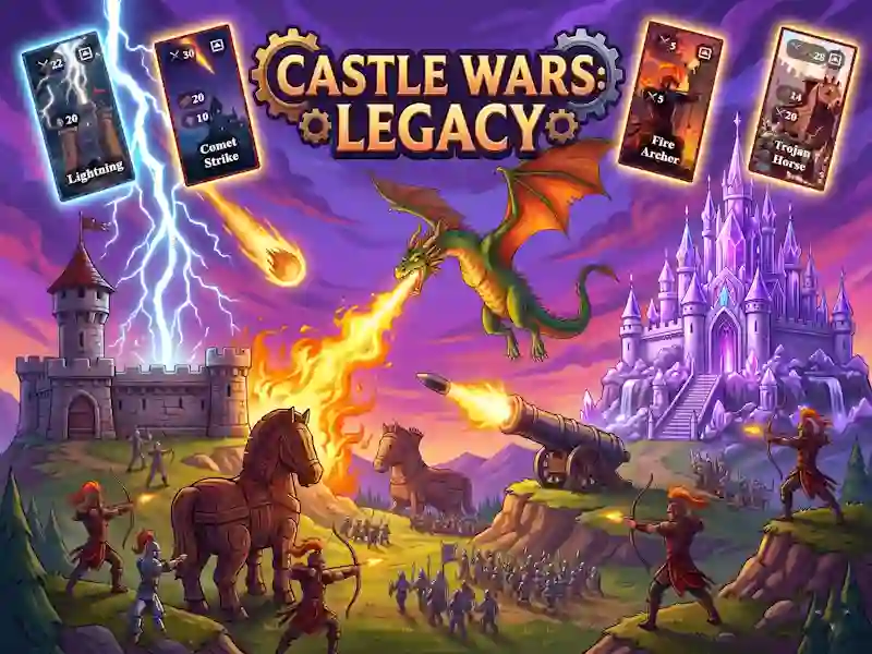 Permainan Castle Wars: Legacy secara online