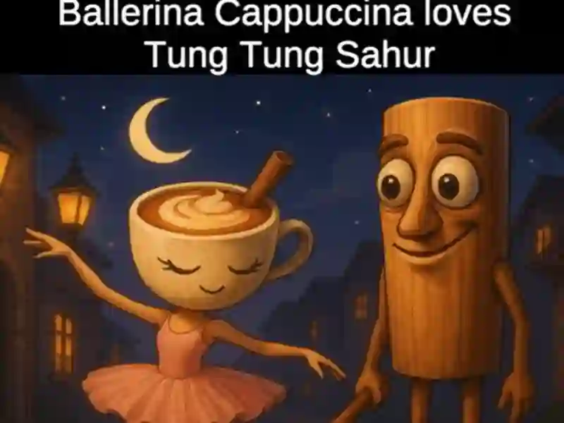Permainan Ballerina Cappuccina menyukai Tung Tung Sahur secara online