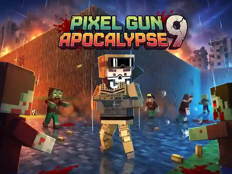 Permainan Pixel gun apocalypse 9 secara online