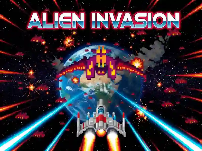 Permainan Alien Invasion secara online