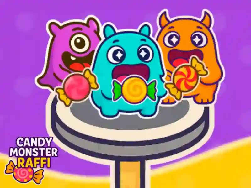 Permainan Candy Monster Raffi secara online