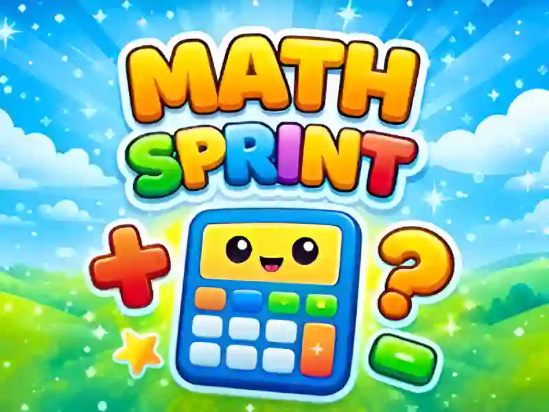 Permainan Math Sprint secara online