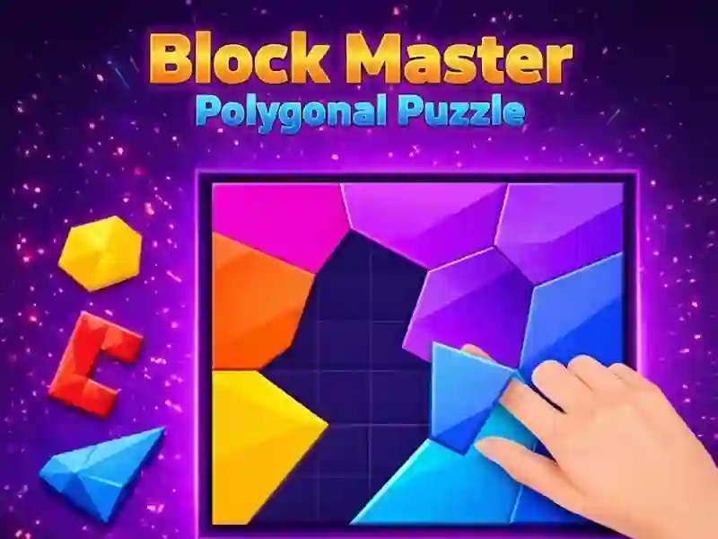 Permainan Blokir Puzzle Poligonal Master secara online