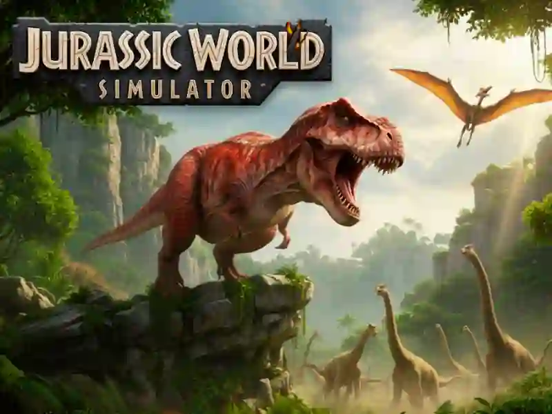 Permainan Simulator Dunia Jurassic secara online