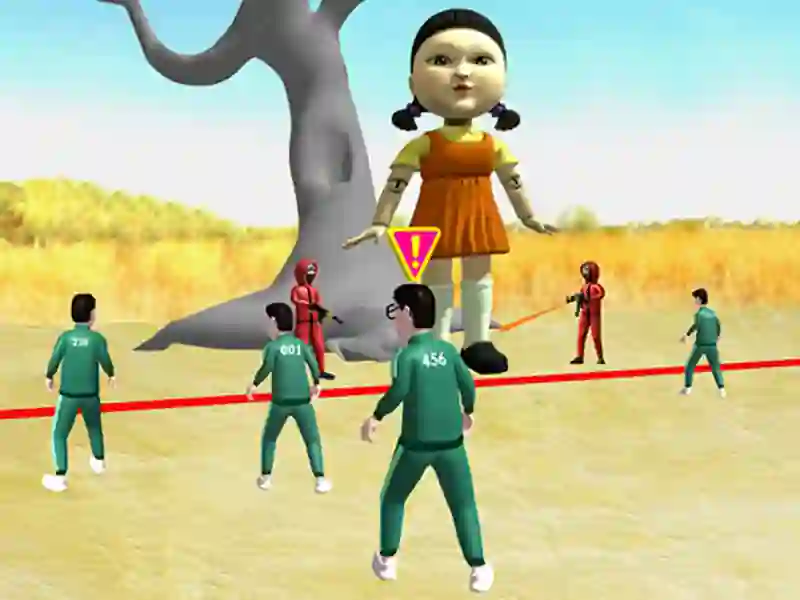 Permainan Lampu hijau merah muda secara online