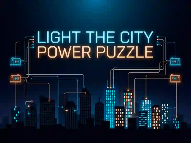 Permainan Light the City Power Puzzle secara online