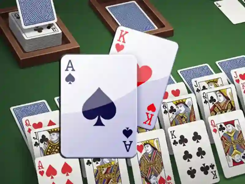 Permainan Kartu solitaire klondike ganda secara online