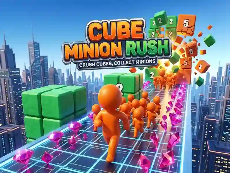 Permainan Cube Minion Rush secara online
