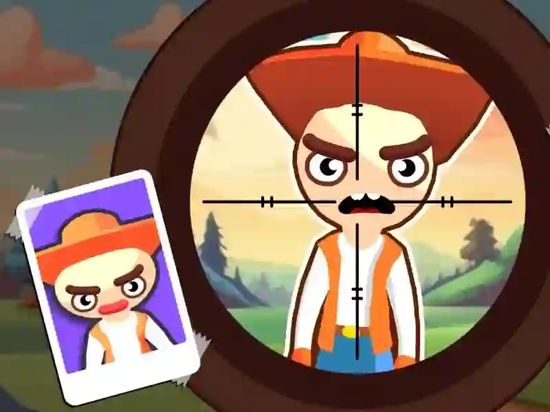 Permainan Sniper Wars: Temukan penjahatnya secara online