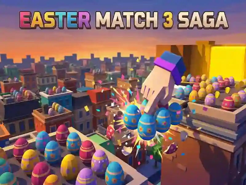 Permainan Easter Match 3 Saga secara online