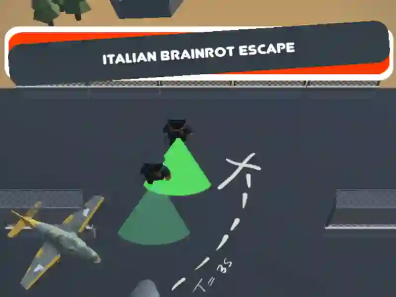 Permainan Escape Brainrot Italia secara online