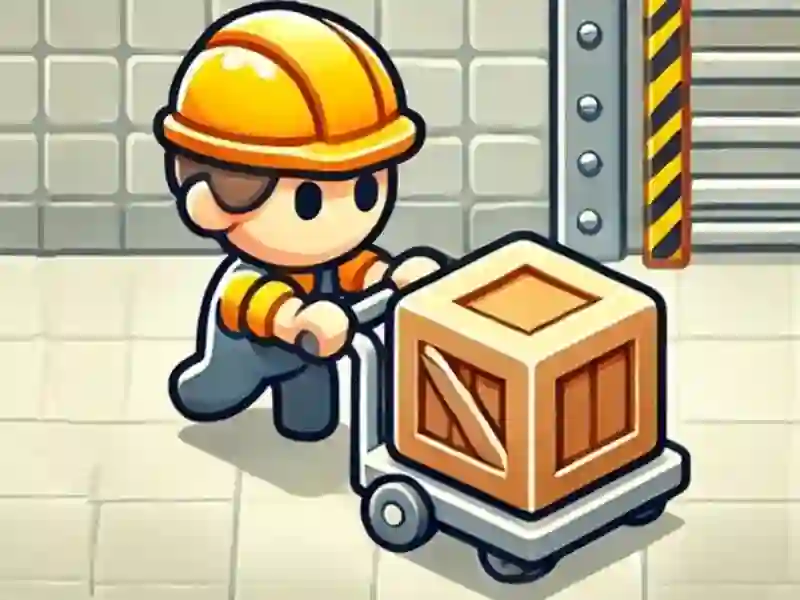 Permainan Sokoban P/R. secara online