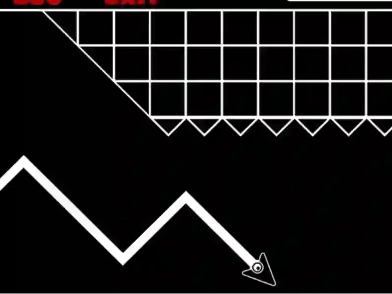 Permainan Panah Geometri secara online