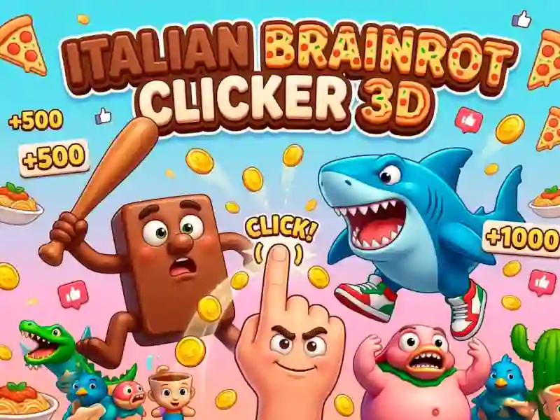 Permainan Italian Brainrot Clicker 3D secara online