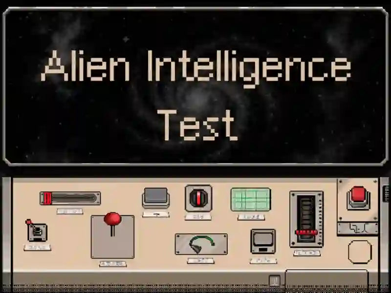 Permainan Tes Kecerdasan Alien secara online Permainan Tes Kecerdasan Alien secara online