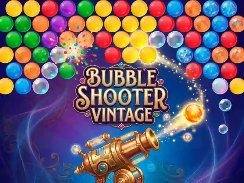 Permainan Bubble Shooter Vintage secara online