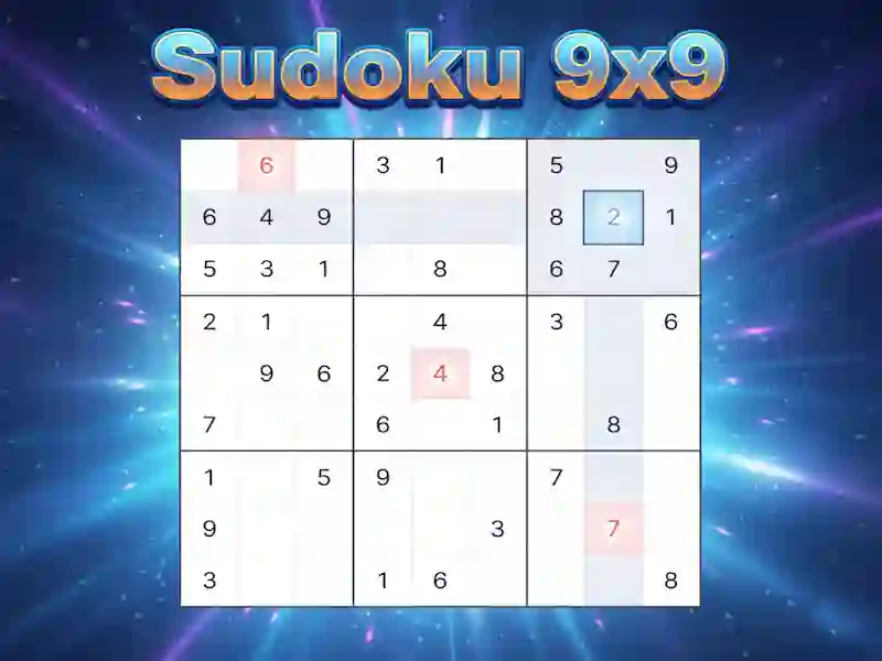 Permainan Sudoku 9x9 secara online