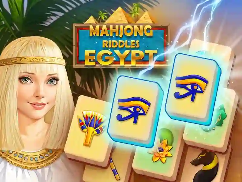 Permainan Mahjong Riddles: Mesir secara online