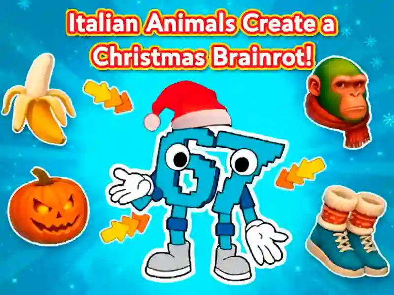 Permainan Hewan Italia Ciptakan Brainrot Natal! secara online