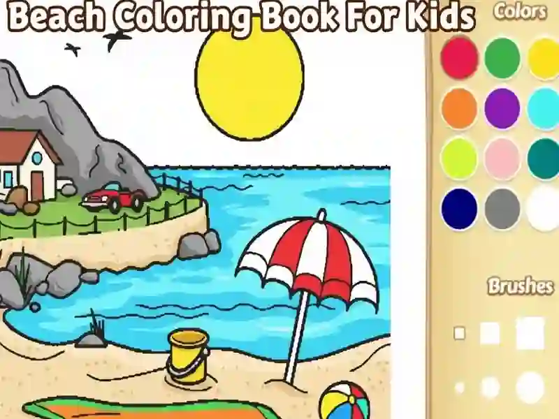 Permainan Buku Mewarnai Pantai Untuk Anak-Anak secara online Permainan Buku Mewarnai Pantai Untuk Anak-Anak secara online