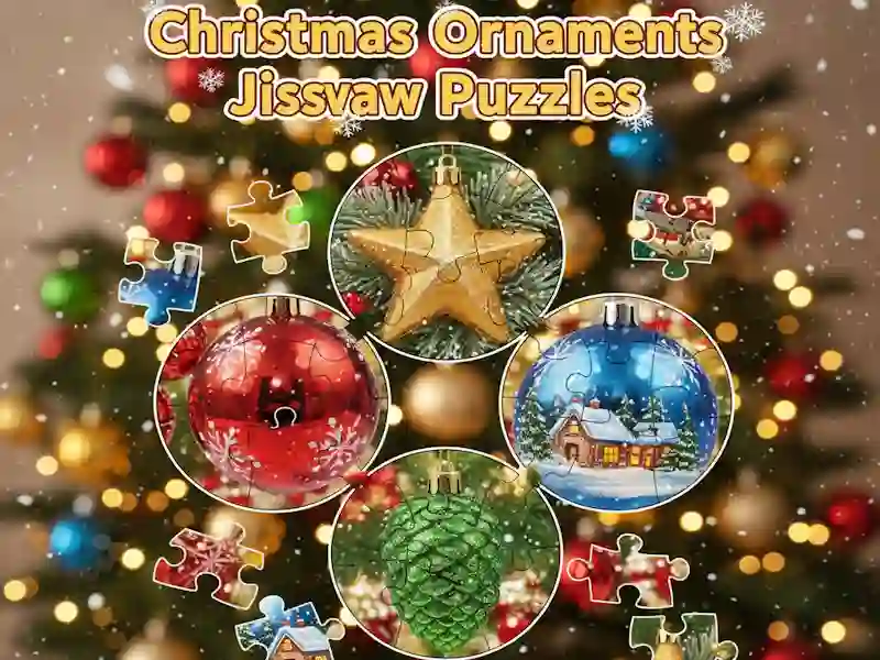 Permainan Teka-teki Jigsaw Ornamen Natal secara online