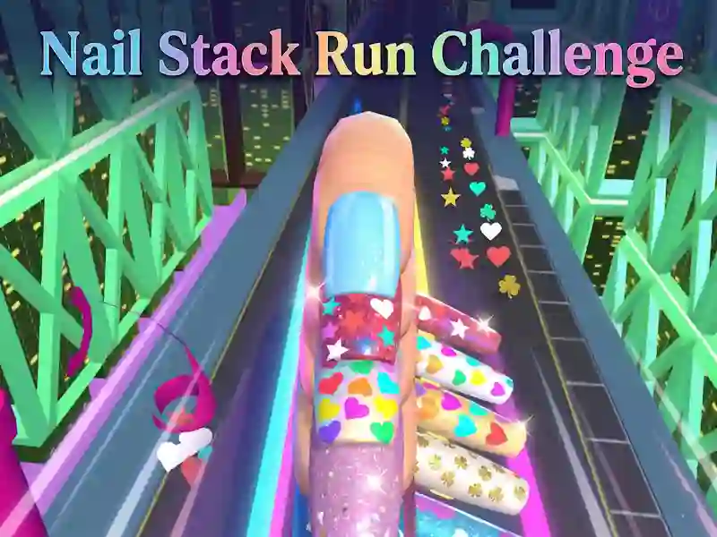 Permainan Nail Stack Run Challenge secara online