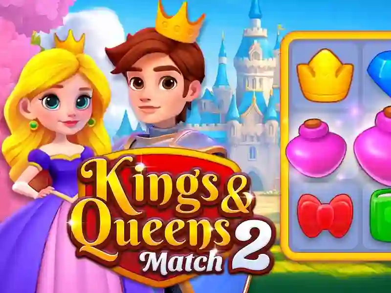 Permainan Kings and Queens Match 2 secara online