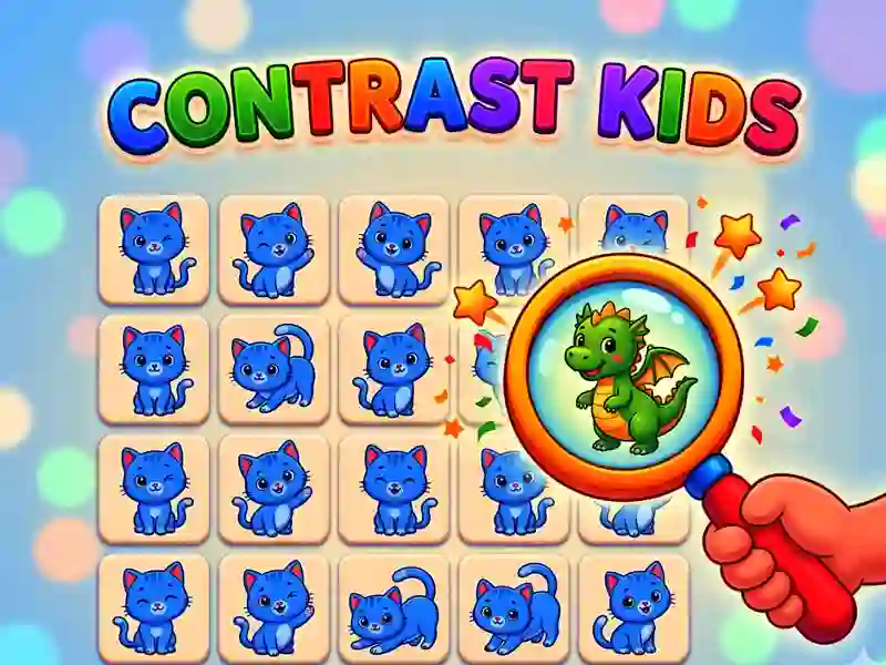 Permainan Contrast Kids secara online