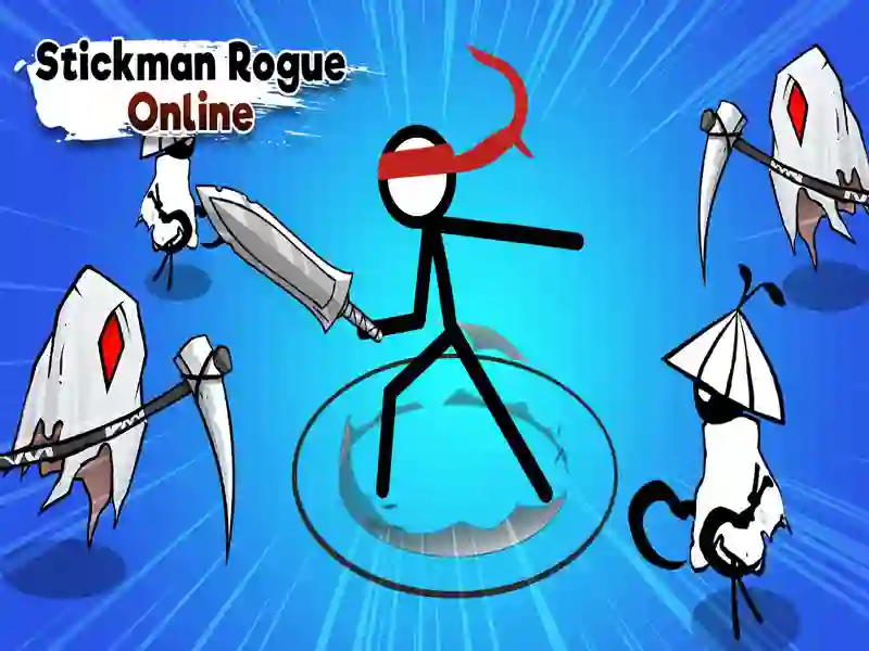 Permainan Stickman Rogue Online secara online