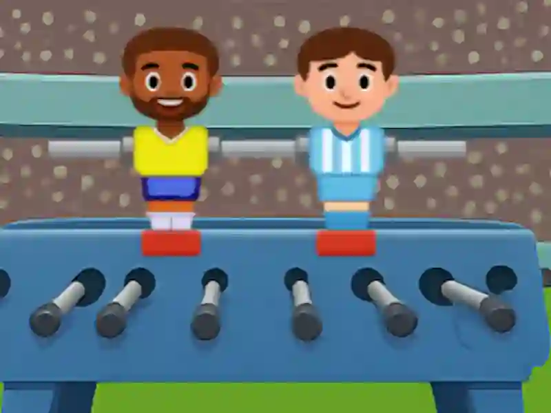 Permainan Kick Pong Table Soccer secara online