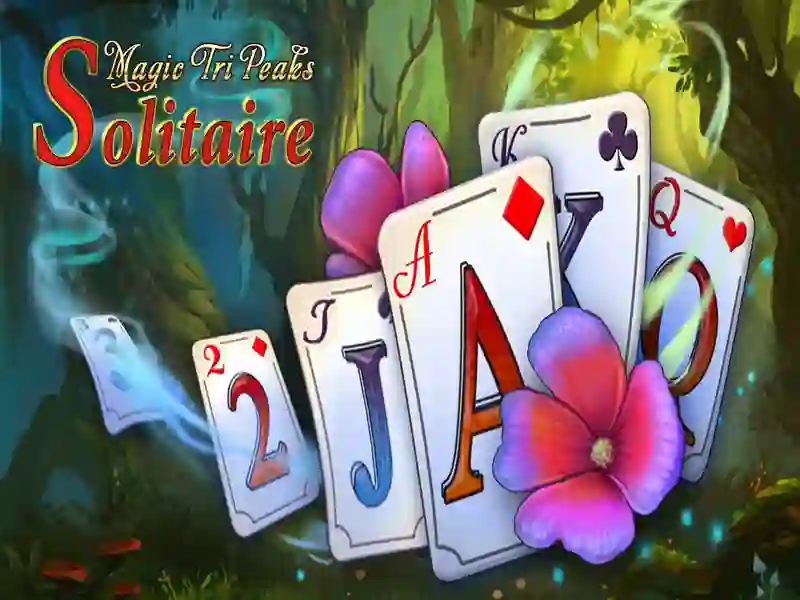 Permainan Solitaire Tri Magic secara online