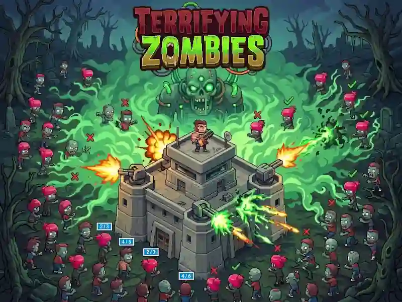 Permainan Terrifying Zombies secara online
