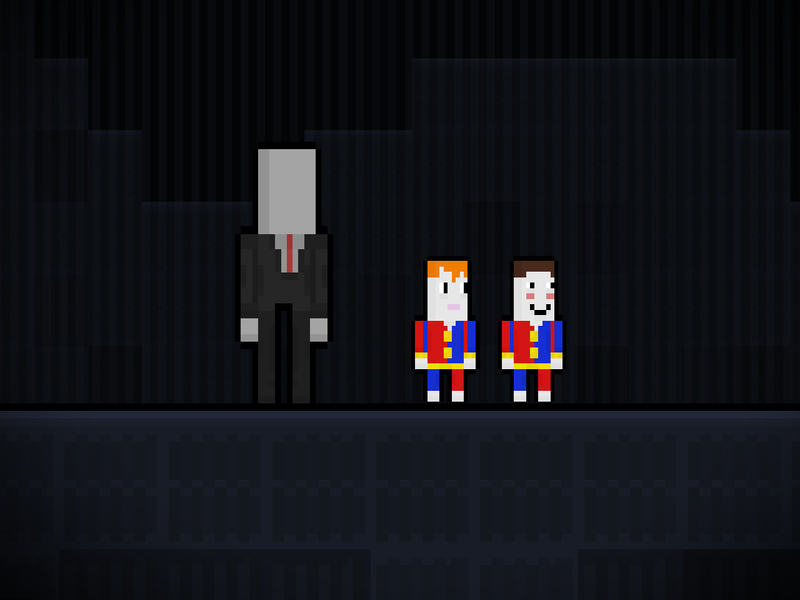 Permainan Boy Slender Escape Robbie secara online