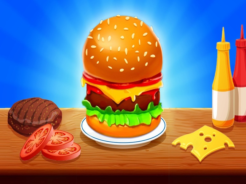 Permainan Burger Cafe secara online