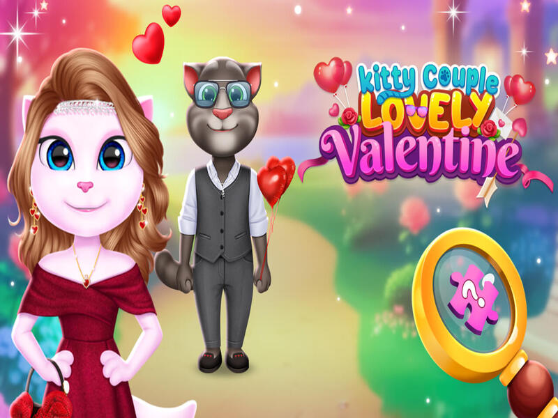 Permainan Pasangan Kitty Lovely Valentine secara online