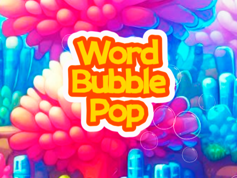 Permainan Kata gelembung pop secara online