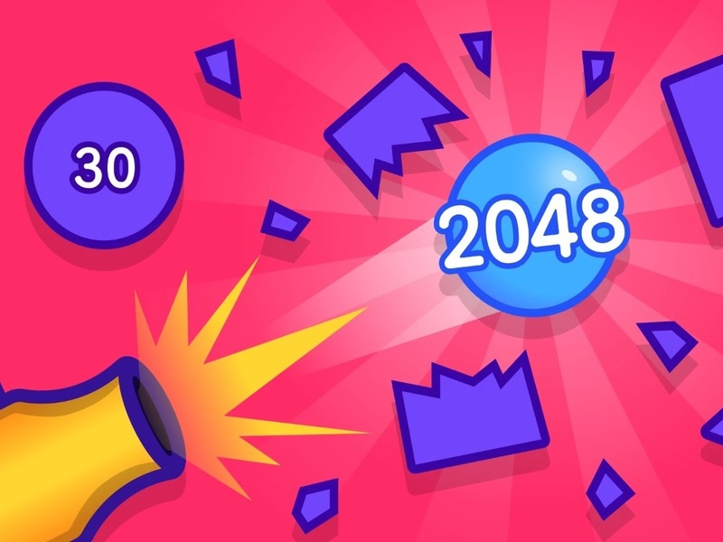 Permainan 2048 Blok Penghancuran secara online