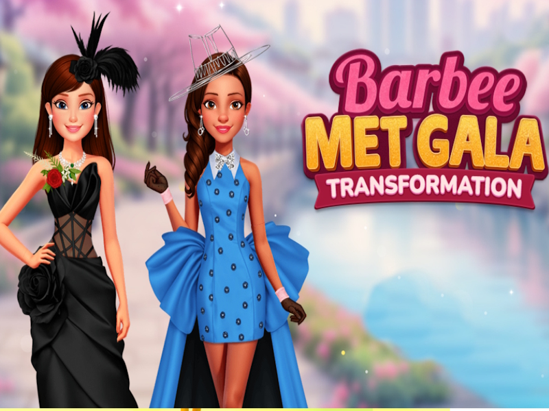 Permainan Barbee Met Gala Transformasi secara online