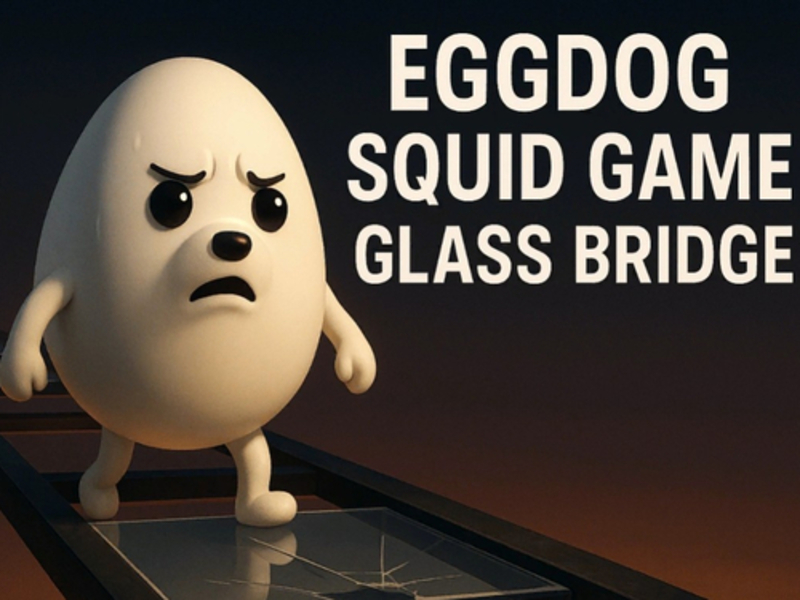 Permainan Jembatan kaca permainan cumi-cumi Eggdog secara online