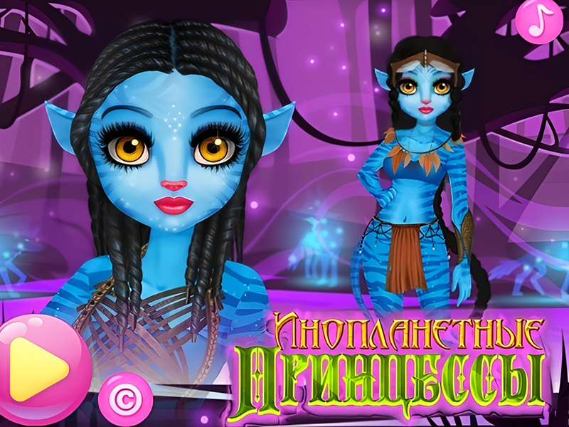 Permainan Putri alien secara online
