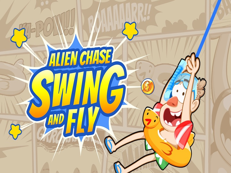 Permainan Alien chase secara online