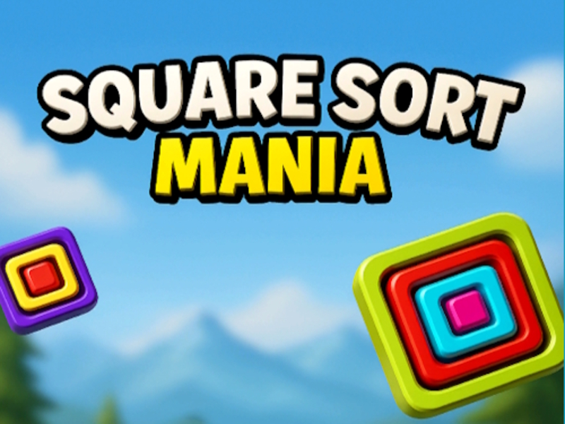 Permainan Mania sortir persegi secara online
