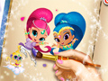 Permainan Buku Mewarnai Shimmer dan Shine secara online
