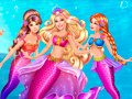 Permainan Penyematan Putri Mermaid secara online